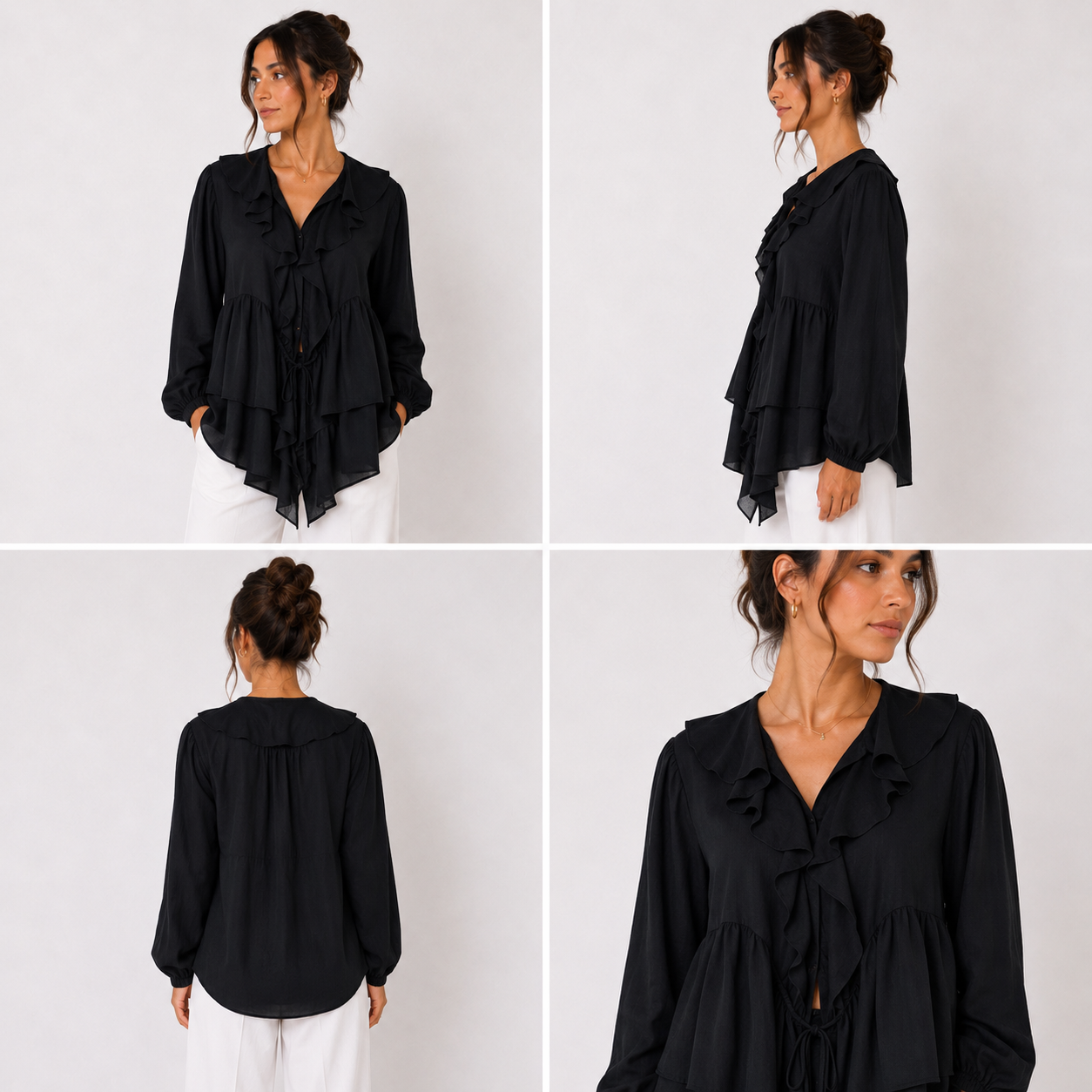 Ruffled Blouse