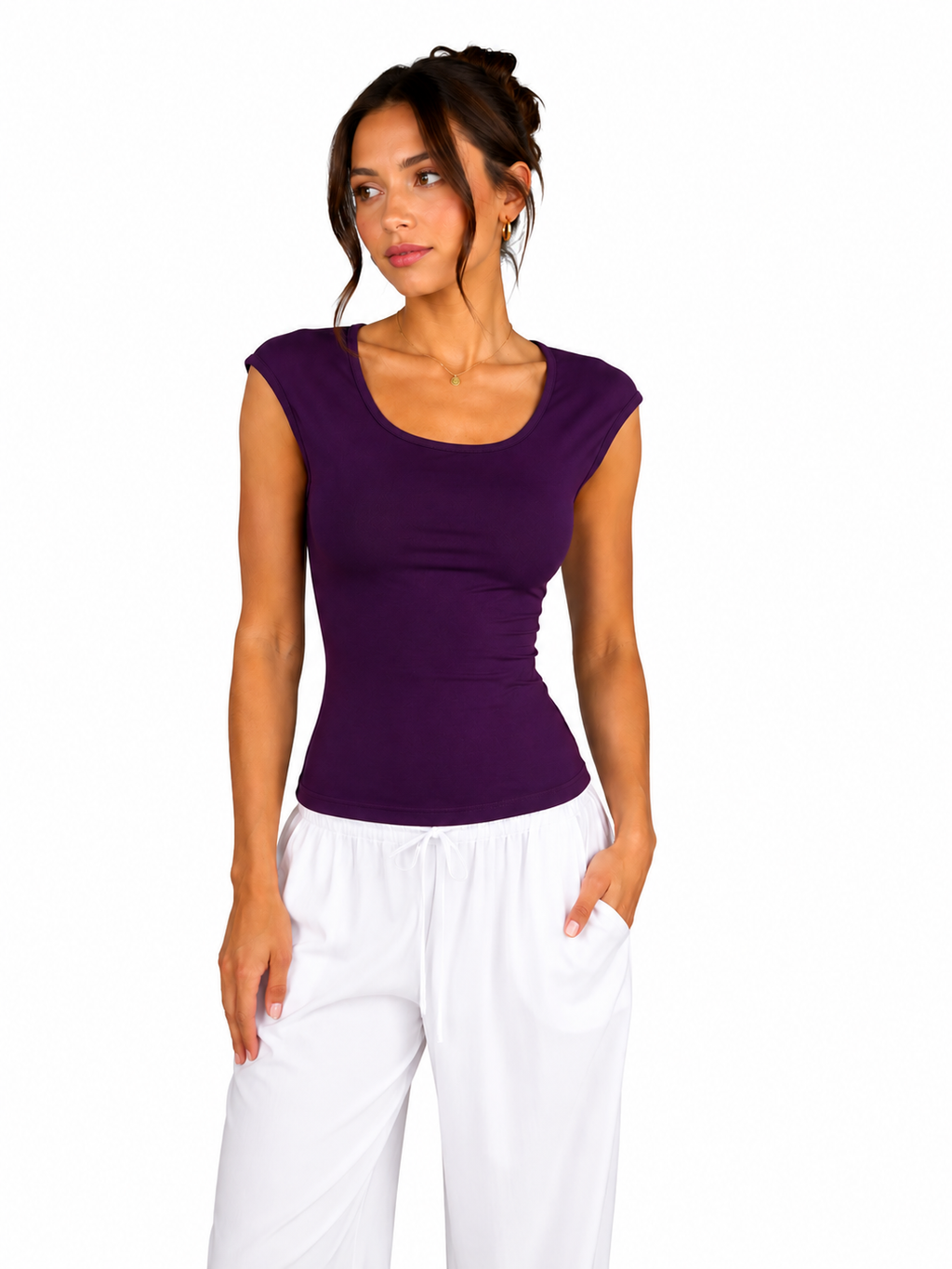 Basic Ribbed Tank Top