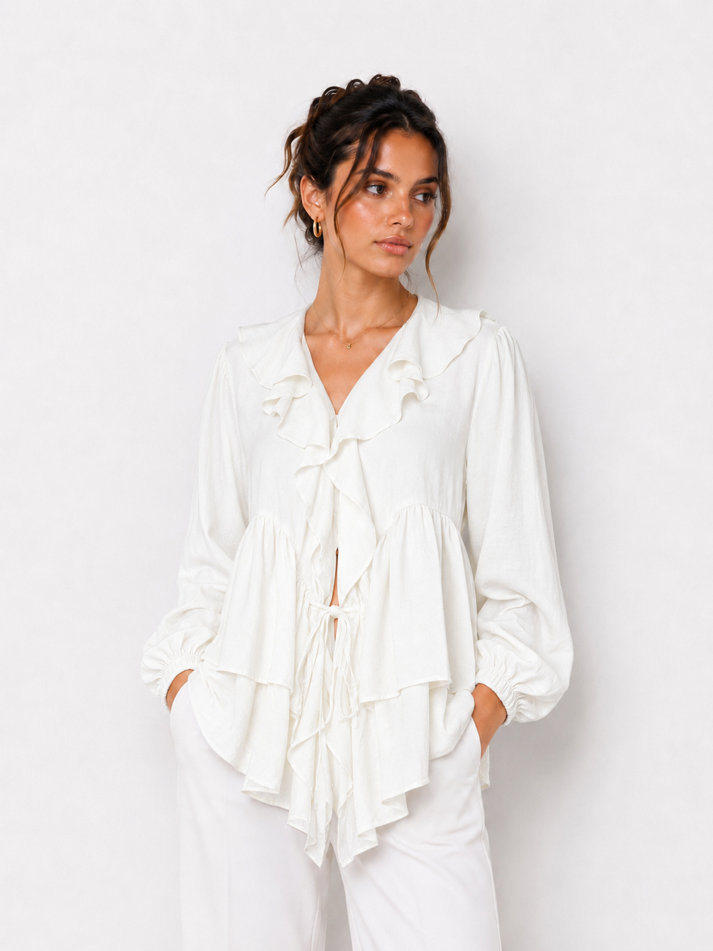 Ruffled Blouse