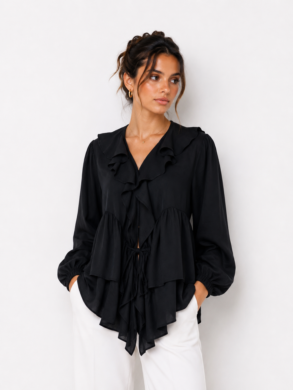 Ruffled Blouse