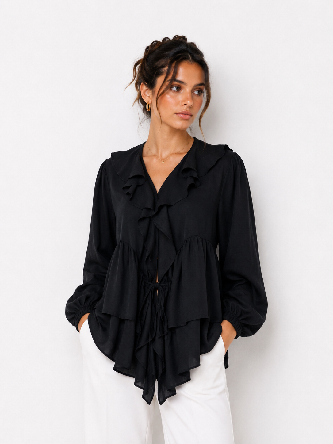 Ruffled Blouse