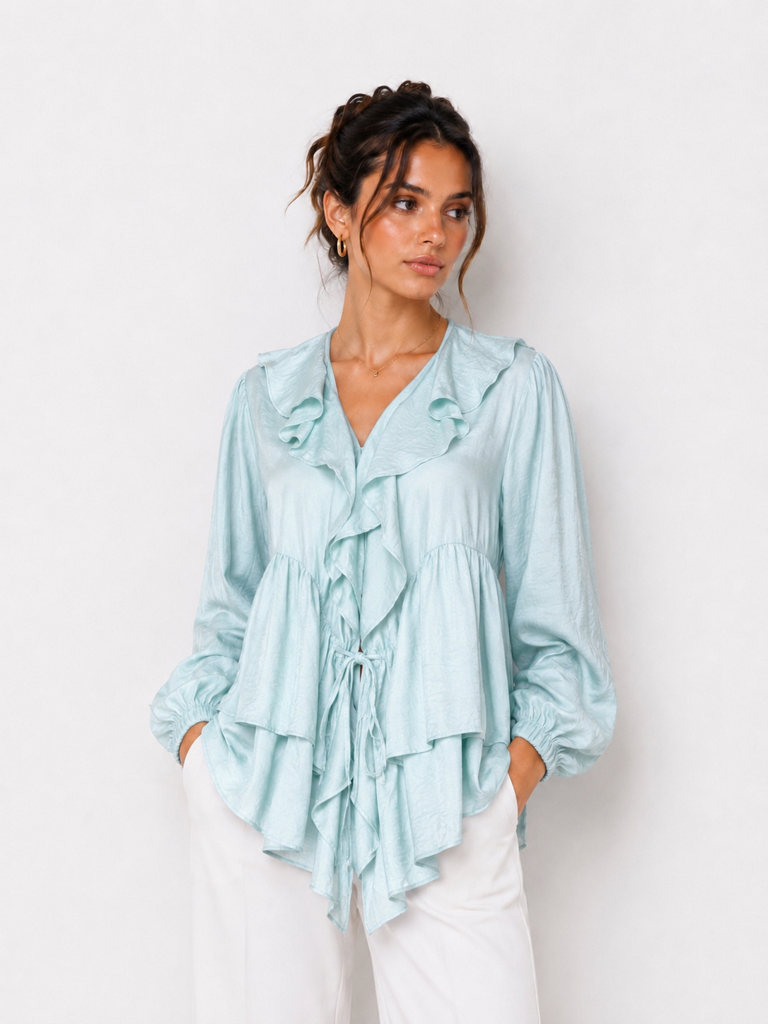 Ruffled Blouse