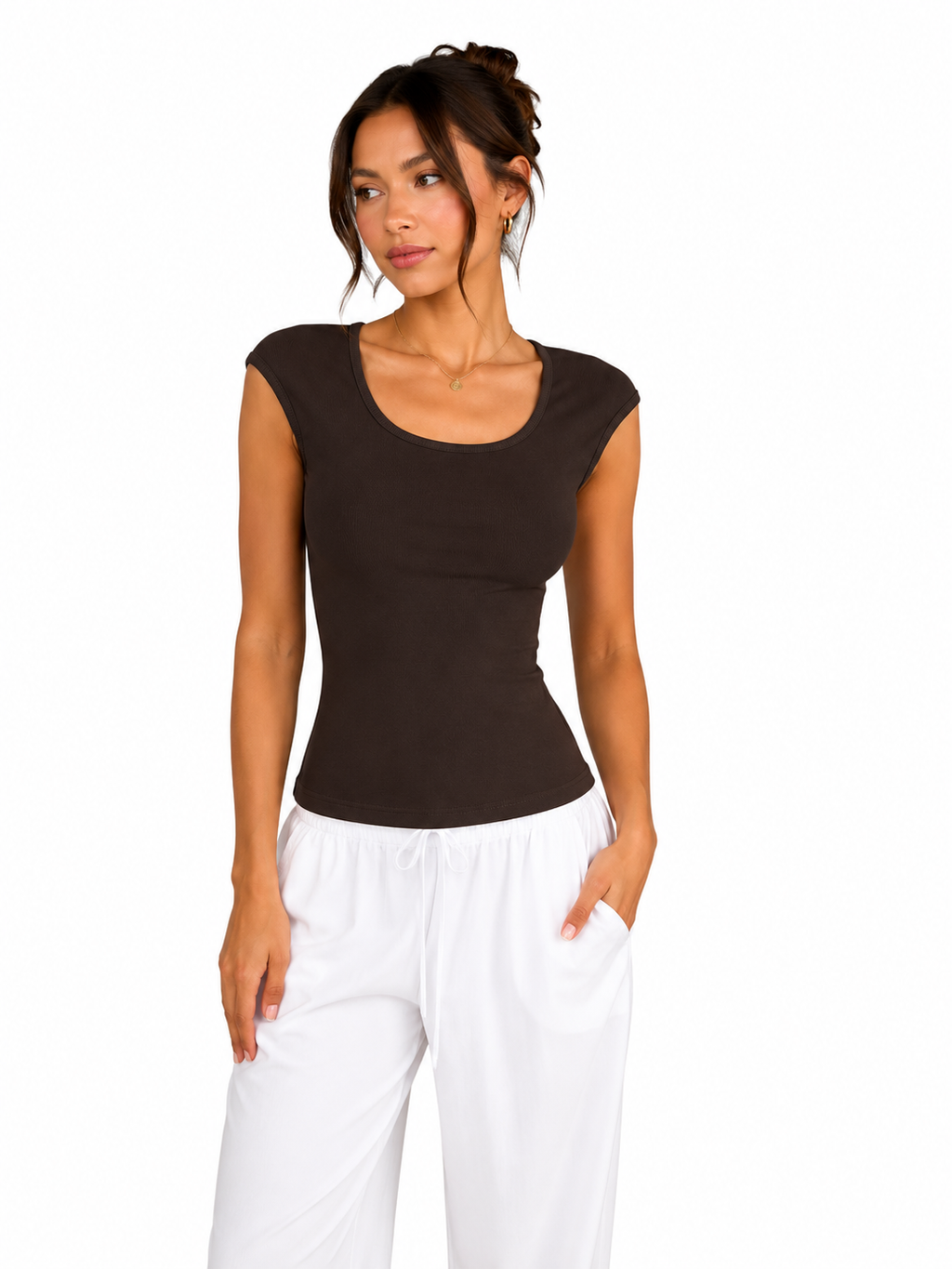 Basic Ribbed Tank Top