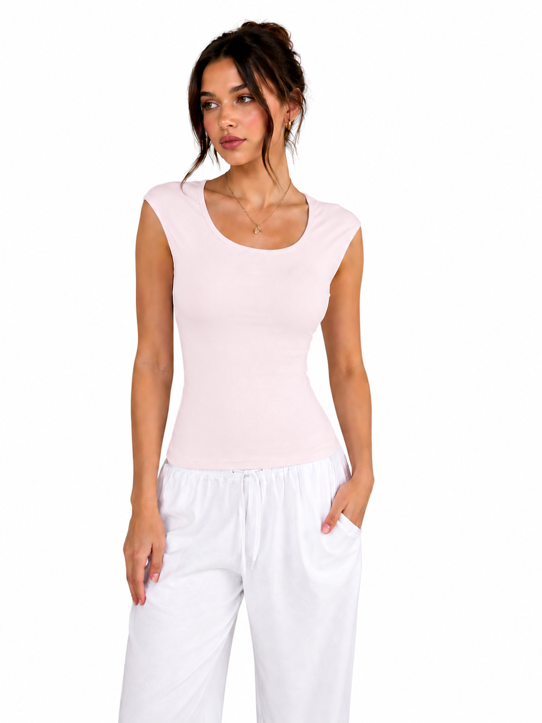 Basic Ribbed Tank Top