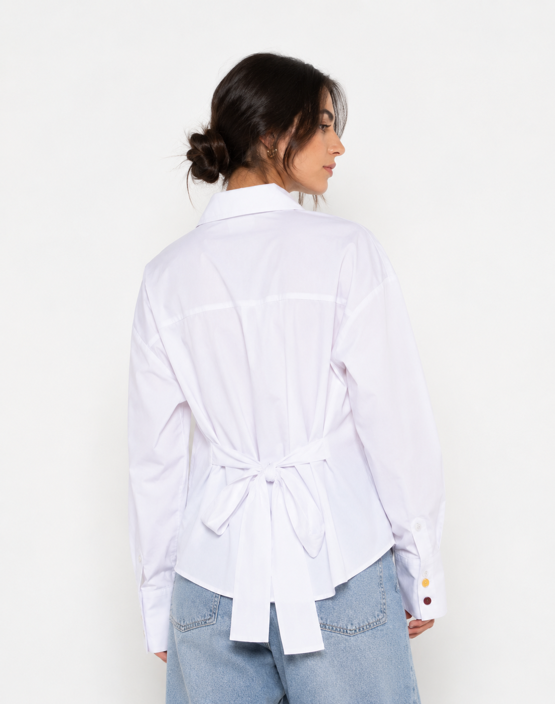 Colorful Long Sleeves Buttons