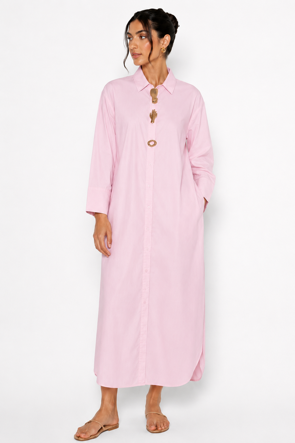 Maxi Shirt Dress