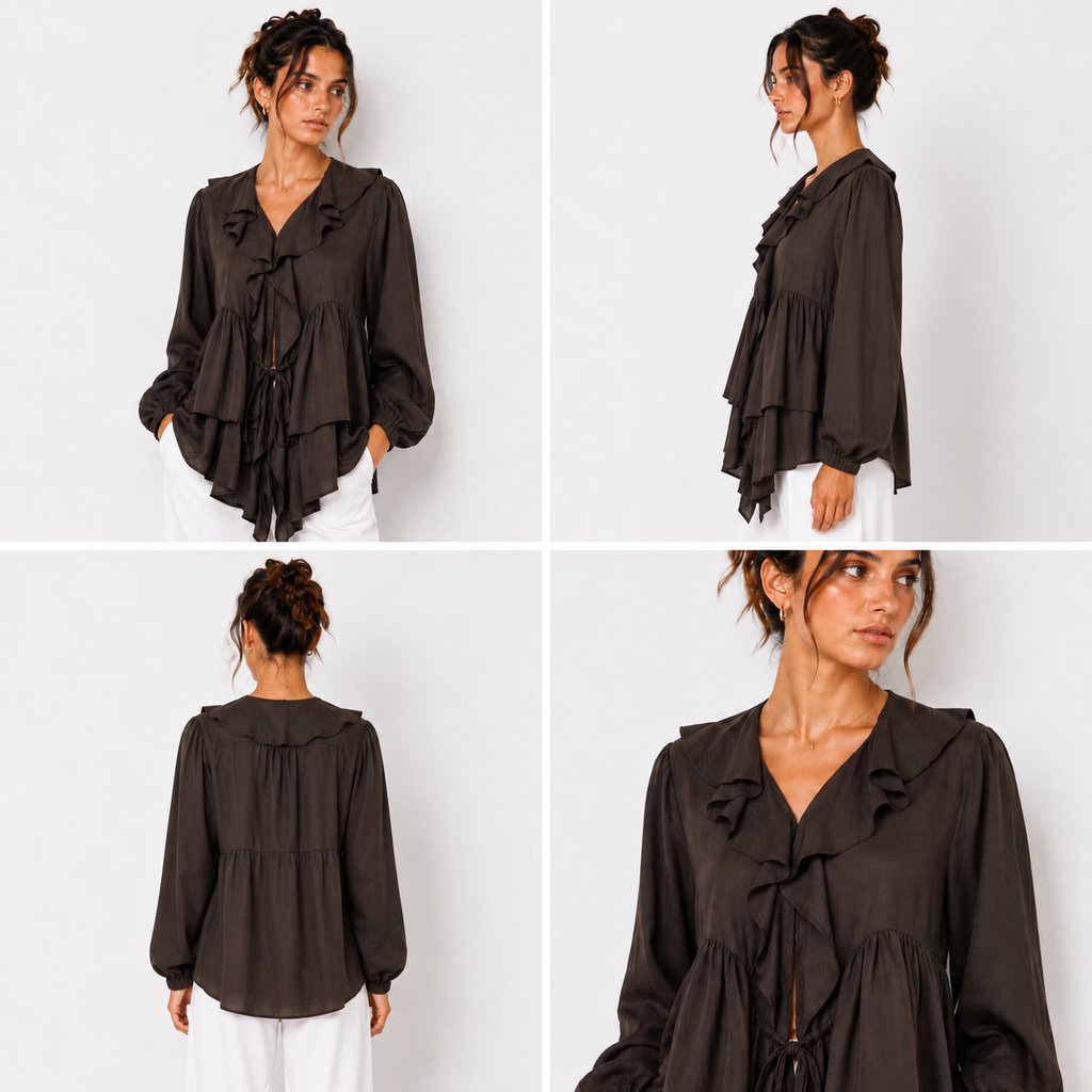 Ruffled Blouse