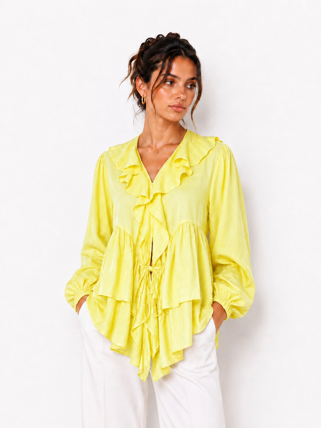 Ruffled Blouse